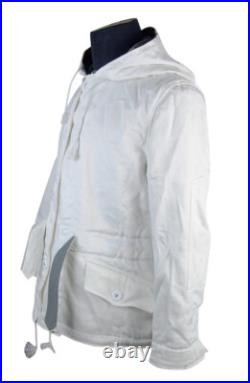 Ww2 German Reproductions Mouse Grey /white Winter Reversible Parka, Size L