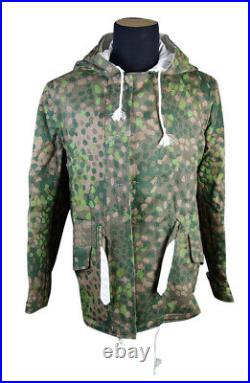 Ww2 German Reproductions Peas Dot 44 /white Winter Reversible Parka, Size XXXL