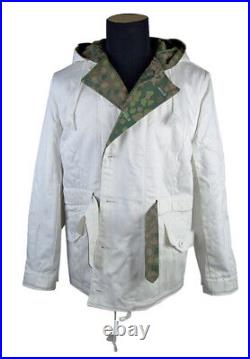 Ww2 German Reproductions Peas Dot 44 /white Winter Reversible Parka, Size XXXL