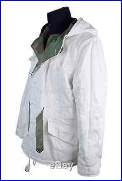 Ww2 German Splinter Camo Winter Reversible Parka Jacket Coat L