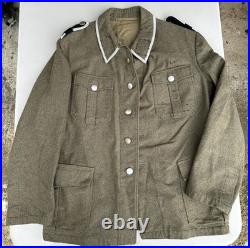 Ww2 German Tunic Reproduction WWII Reenactment Wool Officer Jacket Uniform M