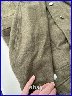 Ww2 German Tunic Reproduction WWII Reenactment Wool Officer Jacket Uniform M
