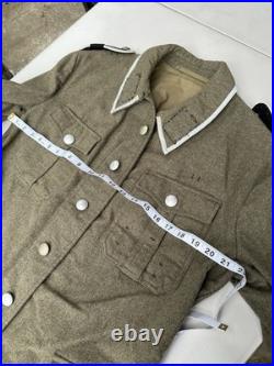 Ww2 German Tunic Reproduction WWII Reenactment Wool Officer Jacket Uniform M