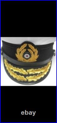 Ww2 German Uniform Hat Kreigsmarine Admirals Hat Size 56 Erel Removable Top
