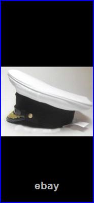 Ww2 German Uniform Hat Kreigsmarine Admirals Hat Size 56 Erel Removable Top