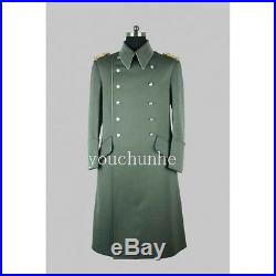 Ww2 German Waffen Generals Greatcoat (custom Tailored / Made) -32572