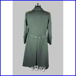 Ww2 German Waffen Generals Greatcoat (custom Tailored / Made) -32572