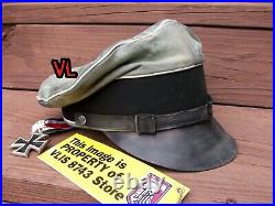 Ww2 German Waffen-ss Leibstandarte (lah) Div. Nco'crusher', Field Cap