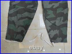 Ww2 German Wh M43 Splinter Camo Field Tunic & Trousers Set Size XXXL Wwii Repro