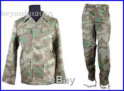 Ww2 German Wh M43 Splinter Field Tunic & Trousers Set Military Uniforms XXXL