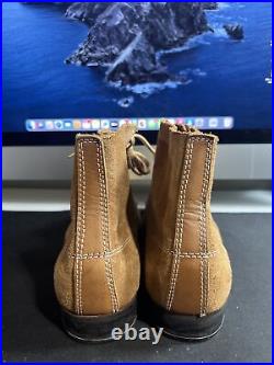 Ww2 German low boots, Schnurschuhe M37 ankle boots Size 8? Leather Suede