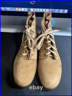 Ww2 German low boots, Schnurschuhe M37 ankle boots Size 8? Leather Suede