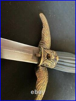 Ww2 Hungarian Air Force Officer Dress Paratrooper Dagger-rare-ex++