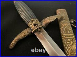 Ww2 Hungarian Air Force Officer Dress Paratrooper Dagger-rare-ex++