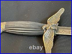 Ww2 Hungarian Air Force Officer Dress Paratrooper Dagger-rare-ex++