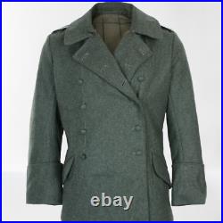 Ww2 M40 Field Grey Wool Greatcoat