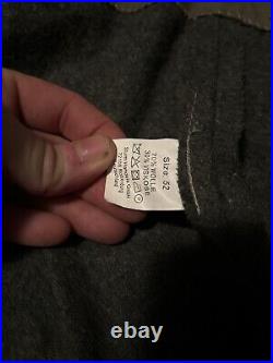 Ww2 Repro German Overcoat With Officer Tabs M42 Size 52