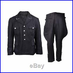 Ww2 Wwii German Elite M32 Officer Wool Tunic Breeches Set Uniform XXL