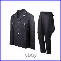 Ww2 Wwii German Elite M32 Officer Wool Tunic Breeches Set Uniform XXXL