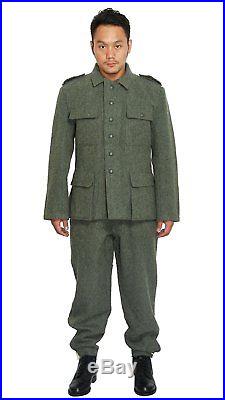 Ww2 Wwii German M36 Em Wool Field Military Uniform Set Tunic & Trousers XXL