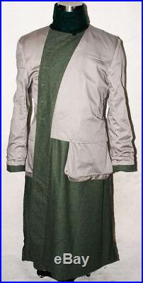 Ww2 Wwii German Wh M36 M1936 Field Grey Wool Overcoat Greatcoat Coat Size M