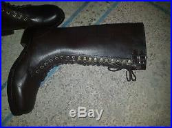 Ww2 double Buckle boots Reproduction