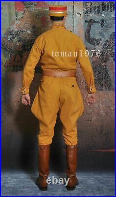 Ww2 german famous yellow &brown tunic and breeches set