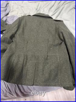 Ww2 german m37 tunic size medium wool made by miliaria harbor