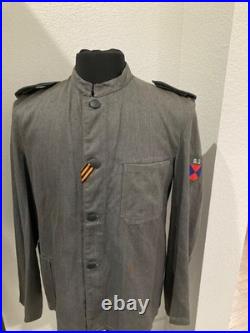 Ww2 german original Don cossack volunteers drillich tunic uniform