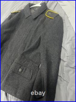 Ww2 german tunic luftwaffe m40 made of wool size 38 with shoulder boards