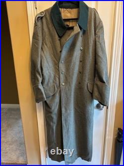 Ww2 m36  German Wool greatcoat XL