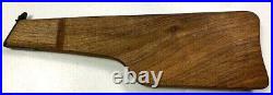 Wwi Wwii German Belgian Browning High Powered 9mm Pistol Flat Wood Holster