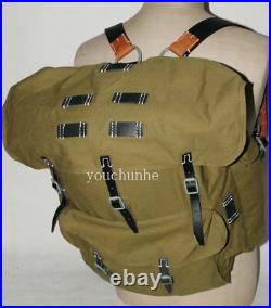 Wwii German Army Heer Elite Mountain Troops Backpack Canvas Alpine Rucksack