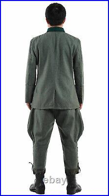 Wwii German Army M36 Officer Wool Field Tunic & Breeches Size M