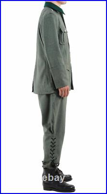Wwii German Army M36 Officer Wool Field Tunic & Breeches Size M