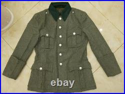 Wwii German Army M36 Officer Wool Field Tunic & Breeches Size M