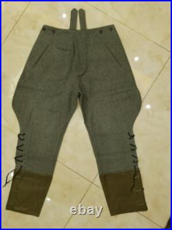 Wwii German Army M36 Officer Wool Field Tunic & Breeches Size M