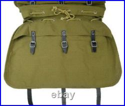 Wwii German Army Officer Mountain Troops Canvas Rucksack Backpack