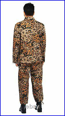 Wwii German Autumn Oak Camo M43 Uniform Set Tunic & Trousers XXL