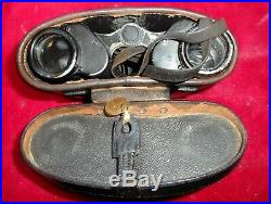 Wwii German Binoculars 6 X 30 Dienstglas Bmk H6400 With Case +++