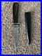 Wwii German Boot Fighting Knife & Scabbard