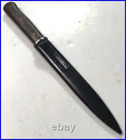 Wwii German Boot Fighting Knife & Scabbard Wwii German Boot Fighting Knife & Scabbard