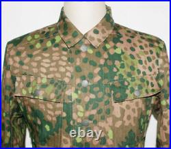 Wwii German Elite Hbt Peas Dot 44 M43 Field Camouflage Military Uniform XL