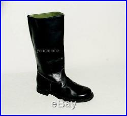 Wwii German Em Leather Combat Boots In Sizes-45471