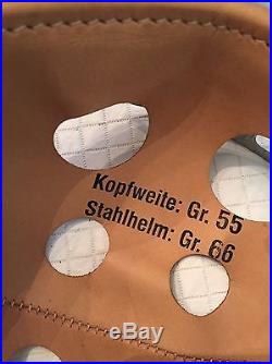 Wwii German Fallschirmjager M38 Helmet Liner For Size 66 Shell