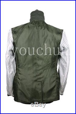 Wwii German Field-green Officer Gabardine Jacket (custom Tailored / Made) -32826