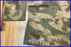 Wwii German Heer Army Marsh Camo Reversible Field Smock- Size 1 (38-42r)