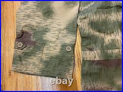 Wwii German Heer Army Marsh Camo Reversible Field Smock- Size 1 (38-42r)