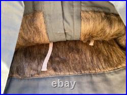 Wwii German Heer Army Mouse Grey M44 Winter Rabbit Fur Parka-size 1 (38-40r)