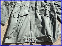 Wwii German Heer Army Mouse Grey M44 Winter Rabbit Fur Parka-size 2 (42-44r)